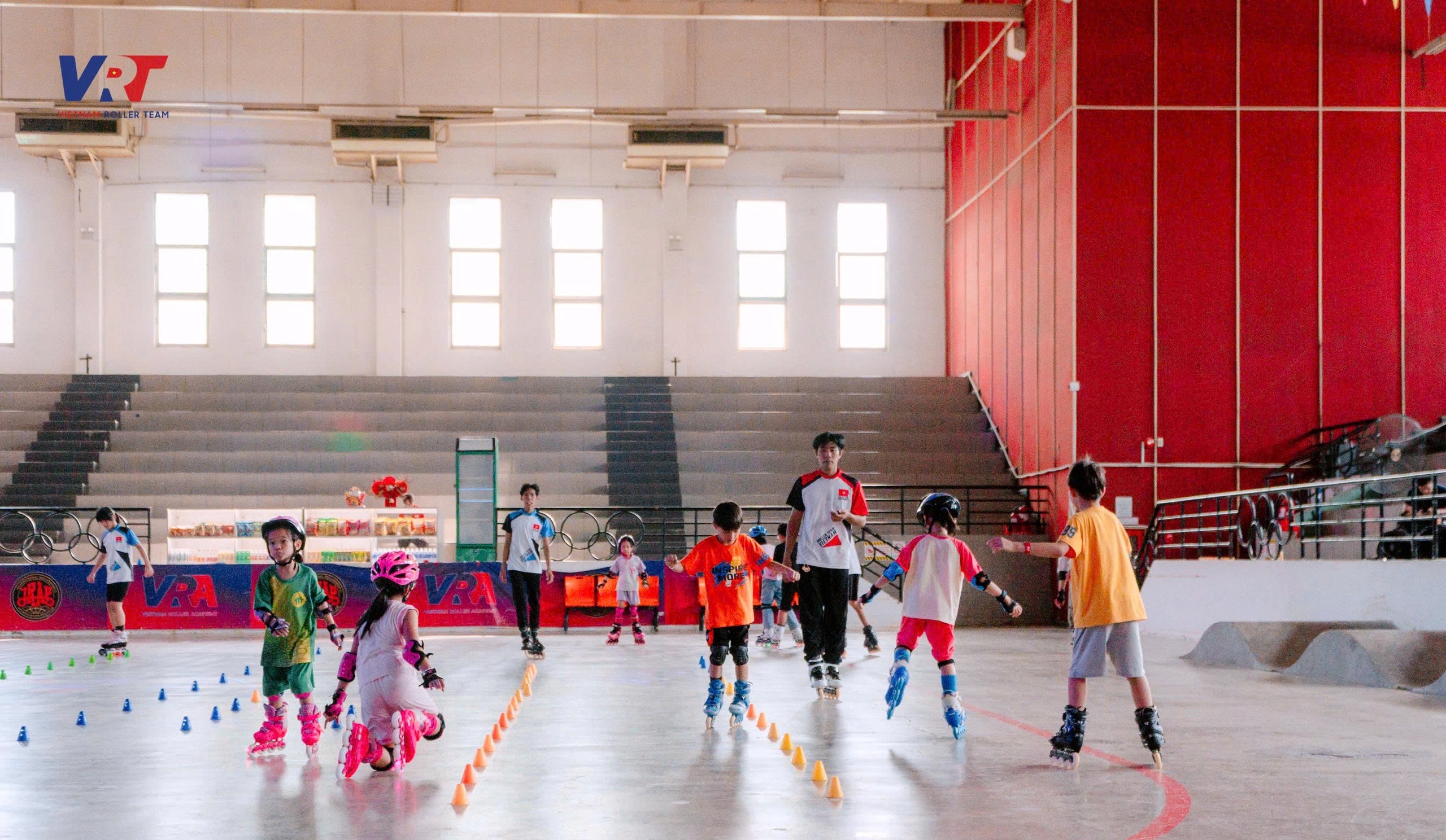 Lớp học Patin tại Học viện Patin Việt Nam Roller